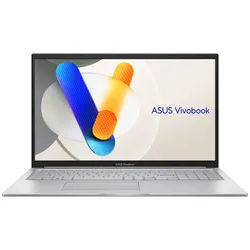 Asus Vivobook 17 - 17,3" Full-HD - Intel Core i7 1355U Notebook (43.94 cm/17.3 Zoll, Intel Core i7 1355U, Iris Xe Graphics, 40 GB, 2000 GB SSD, Notebooktasche) silberfarben 2000 GB | 40 GB RAM