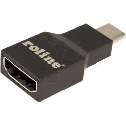 ROLINE 12033224 - Adapter USB-C > HDMI, St./Bu., 4K@30Hz