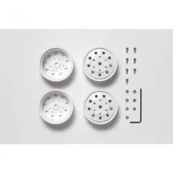 1:14 Truckfelgen 22mm (2) hi./weiss 12mm