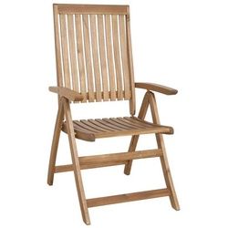 Siena Garden Gartenklappsessel , Akaziefarben , Holz , Akazie , 60x113x70 cm , klappbar, wetterbeständig , Gartenmöbel, Gartensessel, Gartenklappstühle