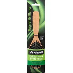 Trisa Natural Brilliance Haarbürste mit Wildschweinborsten