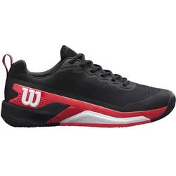 Wilson Tennisschuhe Rush Pro 4.5 Clay/Sandplatz 2025 schwarz/rot Herren