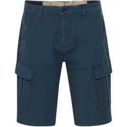 Cargoshorts BLEND "Cargoshorts BHWoven", Herren, Gr. L, N-Gr, blau (marineblaus), Obermaterial: 98% Baumwolle CO. 2% Elasthan EL., Hosen