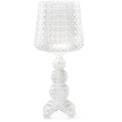 Kartell LED-Tischleuchte Mini Kabuki transparent, Designer Ferruccio Laviani, 70 cm