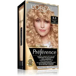 L’Oréal Paris Préférence Haarfarbe Farbton 8.3 Light golden blonde 1 St.