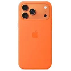 iPhone 17 Pro Max Silicone Case with MagSafe - Orange