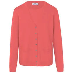 Le twin-set 100% laine vierge Peter Hahn fuchsia