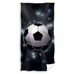 Fußballmuster Strandtuch - 70 x 140 cm