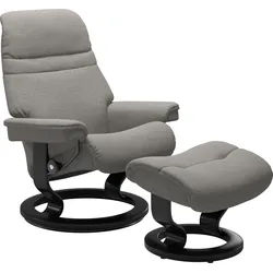 Stressless® Fußhocker »Sunrise«, mit Classic Base, Gestell Schwarz Stressless® grey Q2 FARON