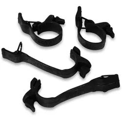 Acerbis Scheinwerfer-Montagebänder, schwarz für Männer