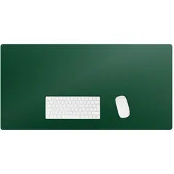 Wallfluent Schreibtischunterlage 100x50 cm Grün , Salbeigrün , Kunststoff , 50x1.6x100 cm , Büromöbel, Schreibtische, Schreibtischzubehör