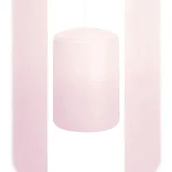 Wiedemann Kerzen Stumpenkerzen Rosa Ø 48 x 100 mm, 24 Stück