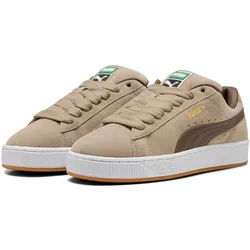 Sneaker PUMA "SUEDE XL", Damen, Gr. 37,5, ice coffee, flat bronze, Leder, mehrfarbig, Schuhe Sneaker, mit Lederobermaterial, mit SOFTFOAM+ Dämpfungstechnologie