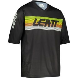 Leatt 3.0 Enduro 3/4 Fahrrad Jersey, schwarz, Größe L