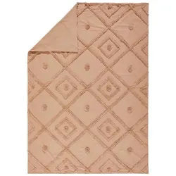 Ambiente Überwurf , Braun , Textil , Abstraktes , 140x200 cm , Oeko-Tex® Standard 100 , pflegeleicht , Heimtextilien, Bettwäsche & Leintücher, Tagesdecken