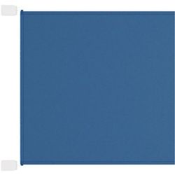 vidaXL Senkrechtmarkise Senkrechtmarkise Blau 100x360 cm Oxford-Gewebe
