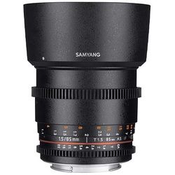 Samyang MF 85mm T1.5 Video DSLR II - Canon EF