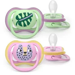 Philips Avent Ultra Air SCF087/13 6-18m Schnuller Girl 2 St.