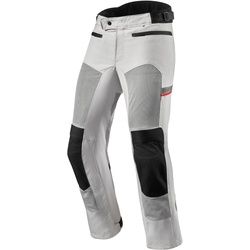 Revit Tornado 3 Motorrad Textilhose, silber, Größe M