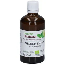 Gelber Enzian Tinktur Bio Phyto Extrakt