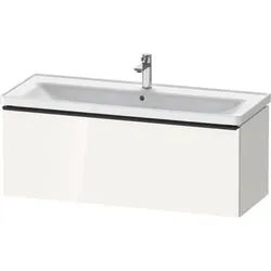 Duravit D-Neo Waschtischunterbau wandhängend Weiß Hochglanz 1184x452x440 mm - DE42910BD220000 DE42910BD220000
