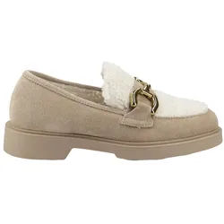 Lüke Schuhe Lüke Schuhe CASSANDRA CAMEL, Slipper & Mokassin, Beige, Damen Slipper beige|braun 41 EU