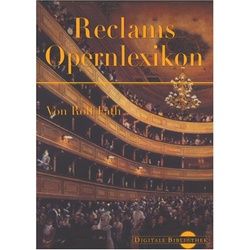 Reclams Opernlexikon (Digitale Bibliothek 52) (Neu differenzbesteuert)