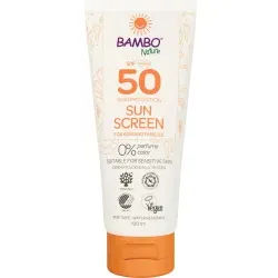 Bamboo® Nature Sonnencreme LSF 50, 23 % Lipide 1999910254 , 1 Karton = 6 Tuben à 100 ml