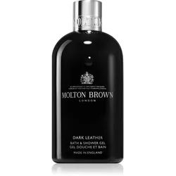Molton Brown Dark Leather Bath & Shower Gel entspannendes Dusch - und Badegel 300 ml