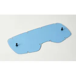 FOX Airspace/Main MX20 Lexan Jugend Ersatzscheibe, blau