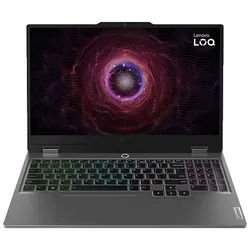 Lenovo LOQ Gen 9 15 AMD Processeur AMD Ryzen 7 8845HS 3,80 GHz jusqu?à 5,10 GHz, Windows 11 Famille 64, 512 Go SSD M.2 2242 PCIe Gen4 QLC
