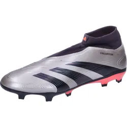adidas Herren Fussballschuhe PREDATOR LEAGUE LL FG IF6331 42 2/3 - Platin Met./Aurora Black/Turbo - 42 2/3