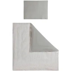 Patinio Babybettwäsche , Grün , Textil , Streifen , 80x80 cm , Textiles Vertrauen - Oeko-Tex® , pflegeleicht, atmungsaktiv, hautfreundlich, bügelleicht, schadstoffgeprüft, weiche und anschmiegsame Oberfläche , Schlafen, Babytextil-Kollektionen