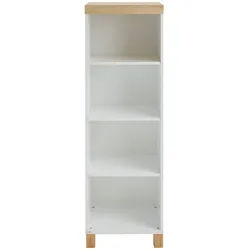 Paidi Babyregal , Weiß, Eichefarben , Holzwerkstoff , 3 Fächer , 48.4x153.1x39.9 cm , Blauer Engel, Goldenes M , Baby & Kindermöbel, Babyzimmer, Babyzimmer-serien