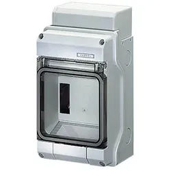 Hensel KV 9104, KV-Automatengehäuse IP65, 1-reihig,4,5 PLE