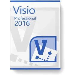 Microsoft Visio 2016 Professional Lizenz für 3 PC
