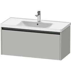 Duravit Ketho.2 Waschtischunterbau wandhängend Betongrau Matt 984x455x440 mm - K25084007070000 K25084007070000