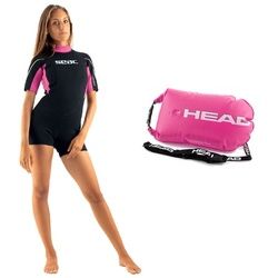 Seac Sub Relax Shorty Woman Neoprenanzug mit gratis Head Schwimmboje