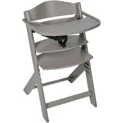 My Baby Lou Hochstuhl Lunch Top , Taupe , Holz , Buche , massiv, Sperrholz , 50.5x78.5x45 cm , EN 71, EN 14988 , Essbrett verstellbar, Fußstütze verstellbar, Sitzfläche verstellbar, Essbrett abnehmbar, speichel- und schweißechte Lackierung , Babymöbel & Kindermöbel, Babyzimmer, Hochstühle