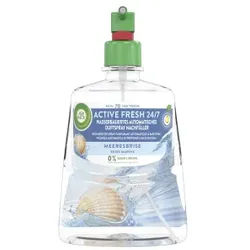 Air Wick Lufterfrischer Active, Frische Meeresbrise, Aresolfreier Lufterfrischer mit ätherischen Ölen gegen unangenehme Gerüche, 228 ml - Sprühdose