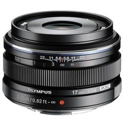 Olympus M.Zuiko AF 17mm f/1,8 schwarz Micro Four Thirds