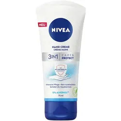 NIVEA Körperpflege Handcreme und Seife 3-in-1 Care & Protect Hand Creme