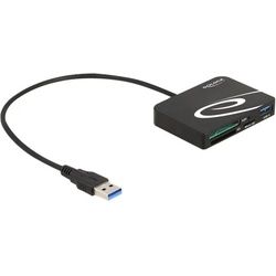 Delock - Kartenleser (SD, microSD, XQD 2.0) - USB 3.2 Gen 1