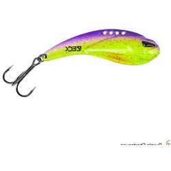 Zeck Fishing Kunstköder, Zeck Blade Shaker 7,0cm 25g Purple Chartreuse Vibrationköder 7 cm