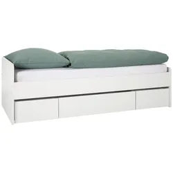 Bett in Weiß ca. 90x200cm