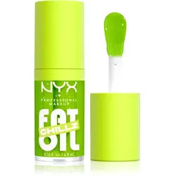 NYX Professional Makeup Fat Oil Chillz Lippenöl mit kühlender Wirkung Farbton 4.8 ml