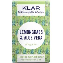 Klar-Seifen - Klar's fester Conditioner Lemongrass/Aloe Vera (für fettiges Haar) 100 g