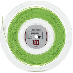 Wilson Tennissaite Revolve Spin (Haltbarkeit+Spin) grün 200m Rolle
