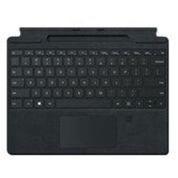 Surface Pro Signature Keyboard with Fingerprint Reader - keyboard - with touchpad accelerometer Surface Slim Pen 2 storage and charging tray - QWERTY - International English - black - Tastaturen - Englisch - Schwarz