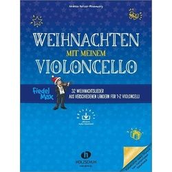 Weihnachten Mit Meinem Violoncello (Mit Audio-Download) Geheftet